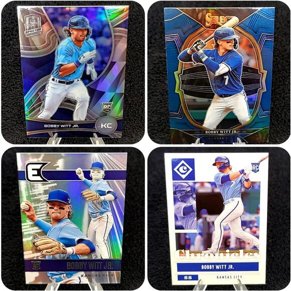 Bobby Witt Jr. RC Insert Baseball Card Lot, Kansas City Royals - Picture 1 of 9